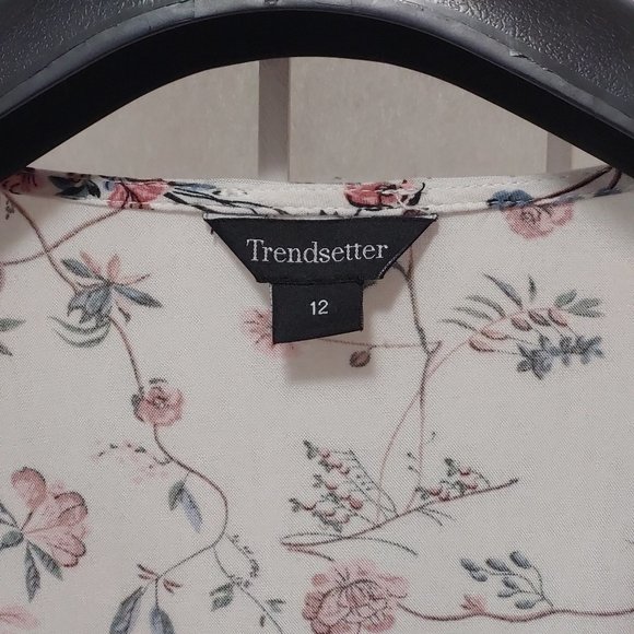 Trendsetter Floral Wrap Dress - Picture 7 of 8